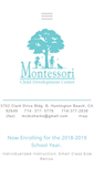 Mobile Screenshot of montessorichilddevelopment.com